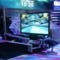 CEATEC JAPAN 2009での3Dテレビ展示の様子