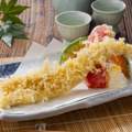 活〆穴子と野菜天ぷら（単品）７９０円（税込８６９円）