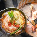 たき火スキレットの焼きカレー　1,500円(税込)