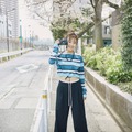 撮影をする中川絵美里 写真 : 桑島智輝