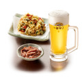 『夏の生ビールセット』　950円