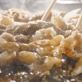 じゅわっと焼きたて牛肉の旨みが楽しめる！不動の1番人気『鬼おろし肉ぶっかけうどん』