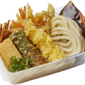『えび天と定番おかずのうどん弁当』
