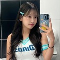 これは惚れる…韓国チアガールの“腹チラ”ショットに魅了されるファン続出「本当に可愛い！」【PHOTO】
