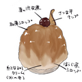 和栗と紅はるかクリーム　1,600円（税込）