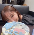大原優乃、2度目の重版決定祝いで“写真集ケーキ”公開「食べるのがもったいない」 画像