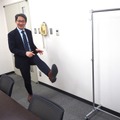 「テレビ愛知」相澤伸郎アナウンサー（撮影／山田有真）