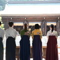新ドラマ『ちはやふる－めぐり－』（日本テレビ）のヒット祈願　（C）日本テレビ