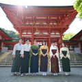 新ドラマ『ちはやふる－めぐり－』（日本テレビ）のヒット祈願　（C）日本テレビ