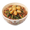 ダブルニンニク牛丼　(並盛) 760円