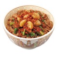 トリプルニンニク牛丼　(並盛) 830円