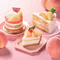 山梨県産白桃使用「ももケーキ」が本日発売！シャトレーゼから白桃スイーツ5種が登場 画像