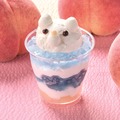 ひょっこりしろくまの白桃ソーダゼリー（税込378円）