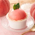 まんまる白桃ケーキ（税込432円）