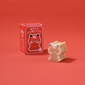 バウムクーヘンから“赤べこ”がひょっこり！「あかべこカタヌキバウム」福島で19日より発売開始 画像