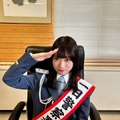 制服姿が可愛いすぎる！22/7・河瀬詩、北海道根室市で「一日警察署長＆駅長」ダブル就任 画像