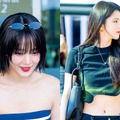 暑さで“肌見せ”増加？ハン・ソヒはタトゥー×ミニスカ、ミンニはバカンス風“涼感ルック”披露 画像