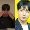BTS・JUNG KOOK、ライブ配信中に涙を流す「ダメだよ、何やってるんだよ！」　話題の作品にハマった姿 画像