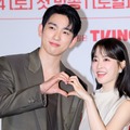 鼻が触れ合い“キス寸前”…女優パク・ボヨン＆GOT7・ジニョン、甘い雰囲気溢れるカップルSHOT【PHOTO】 画像