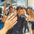 Apple 梅田オープン時の様子