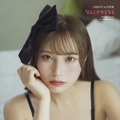 元NGT48・川越紗彩、黒ランジェリーで美バストラインを披露！1st写真集発売決定 画像