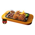 US産ヒレカットステーキ（80g）のトリプルグリル（ヒレ/グリルチキン/手ごねハンバーグ）2,390円（税込2,629円）