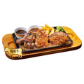 国産牛カットサーロインのトリプルグリル（サーロイン/グリルチキン/手ごねハンバーグ）2,390円（税込2,629円）