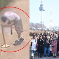 K-POPアイドルの誕生日イベントで事務所が文化遺産にステッカーを貼る問題行動　韓国教授が自国民に一喝 画像