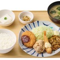 やよい軒、人気おかず4品を一度に堪能！「やよい合い盛り定食」19日より890円で販売 画像
