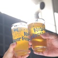 オリジナルグラスで乾杯