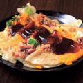 「大阪名物！玉子入りいかやきねぎ入り」(ソース味・醤油味)432円(1枚)