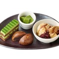 和心贅沢盛り皿 590円／和心贅沢盛り皿とお抹茶のセット 800円