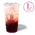 あふれる巨峰 スパークリングティー（ ICED/L） 740円