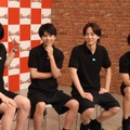 左から）菊池風磨、佐藤勝利、寺西拓人、原嘉孝『タイムレスマン』（C）フジテレビ