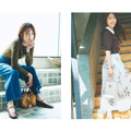 (写真左から)高梨臨、渋谷凪咲『andGIRL』秋号（C）DONUTS