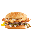 ザクザク食感の新感覚バーガー！カールスジュニア、「BBQクランチチーズバーガー」16日より販売 画像
