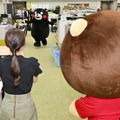 全力疾走で登場し、周囲の度肝を抜いたくまモン(中央)©2010 熊本県くまモン©MBS