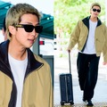 BTS・RM、181cmの圧巻スタイルで空港を魅了！“ワールドクラス”オーラ全開でイタリアへ出国【空港写真】