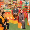 上段左から）堀田真由、くっきー！（野性爆弾） 下段左から）坂上忍、八木莉可子、片平なぎさ『坂上どうぶつ王国３時間SP』（C）フジテレビ