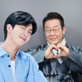 「オーマイガー、合成？」とBTS・RM本人も反応　韓国大統領が投稿した話題の“ツーショット”、真相とは 画像