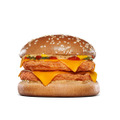 Cセット『フレームスモーク チキンダブルチーズバーガー』　セット1,190円