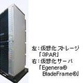 仮想化サーバ「Egenera BladeFrame」と仮想化ストレージ「3PAR」を活用