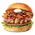 旨辛牛カルビごぼうバーガー　620円