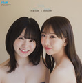 【限定版オリジナル綴じ込み付録】両面ピンナップポスター熊崎晴香＆佐藤佳穂（SKE48）『BOMB11月号』（C）ワン・パブリッシング