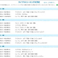 17日までの中継予定