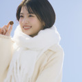 出口夏希　明治「メルティーキッス」新CMメイキング