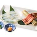 ふぐかにセット 1皿2,400円(税込2,640円)