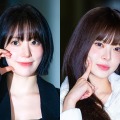 LE SSERAFIM・宮脇咲良＆ウンチェ、東京ドーム公演に向け笑顔で出国！“白×黒”空港ファッション披露【PHOTO】