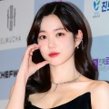 BTS・JUNG KOOKとの熱愛説否定の韓国女優、東京に君臨！ふわふわファッションでキュートに【PHOTO】 画像