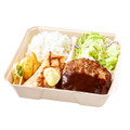 サーモングリル&手ごねハンバーグ弁当 1,290円(税込)